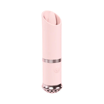 Loveline Luxe Rechargeable Silicone Mini Lipstick Vibrator Pink
