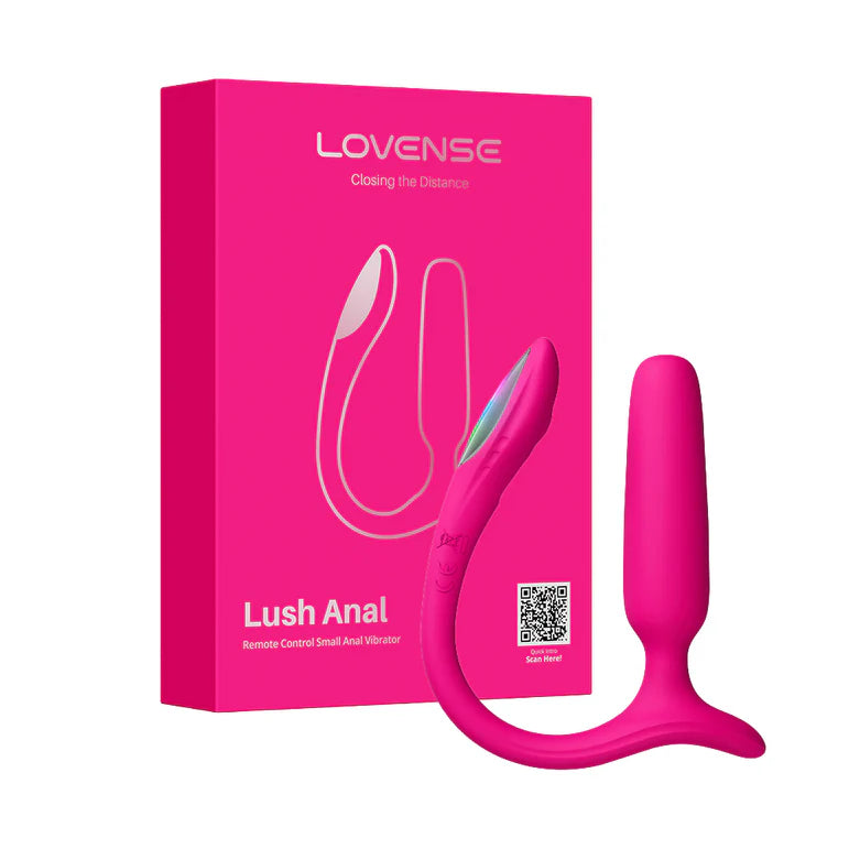 Lovense Lush Anal App-Controlled Compact Powerful Butt Plug