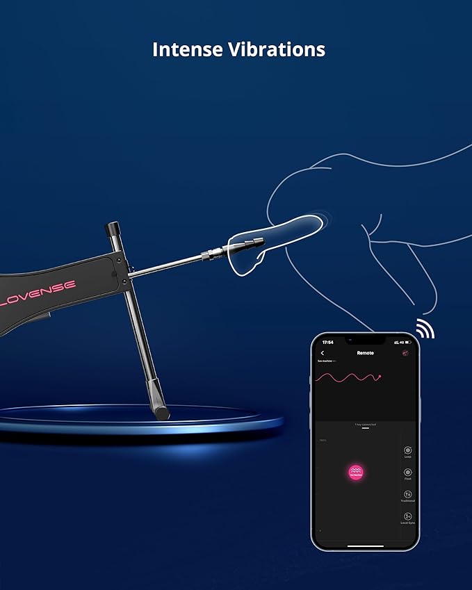 Lovense Bluetooth App-Compatible Sex Machine