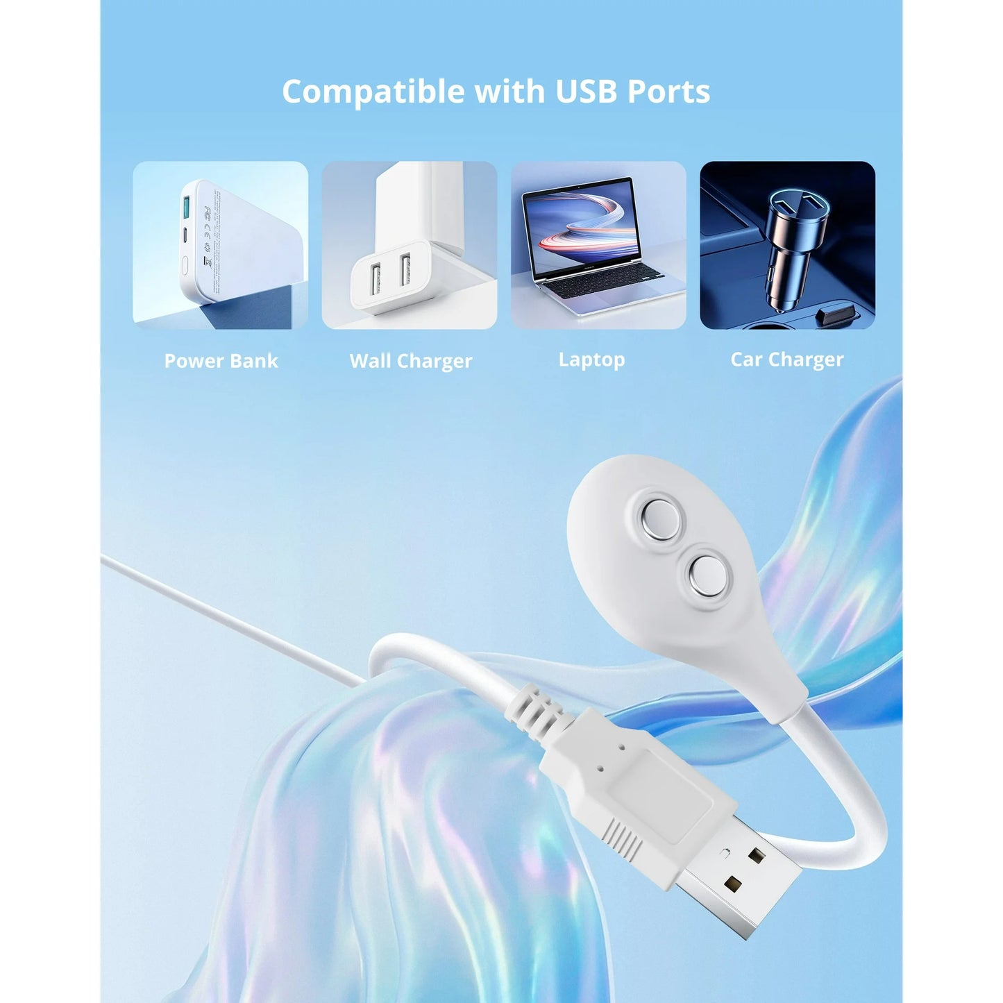 Lovense Charging Cable For Lush 3, Ferri, Max 2, Max, Nora, Osci 2, Mission