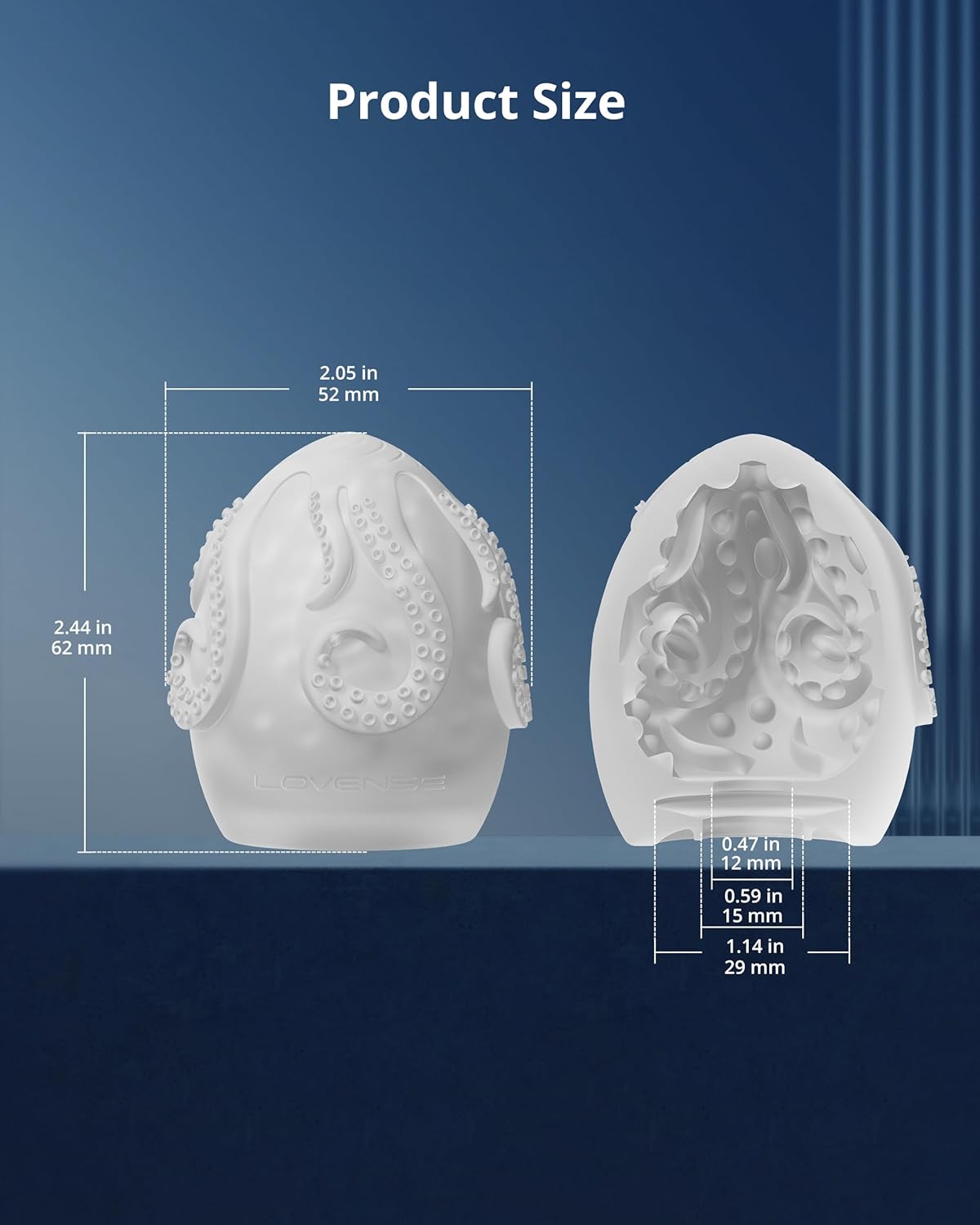 Lovense Kraken Single Egg Masturbator