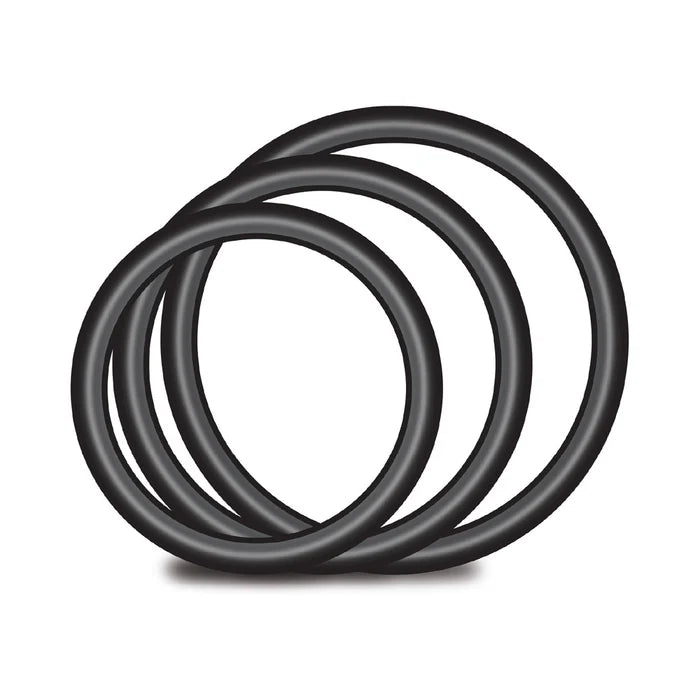 Lux Fetish 3pc Strap-on Pegging Trainer Set with Vibrating Dildo