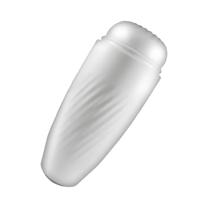 Magic Vibrating & Talking Masturbator White