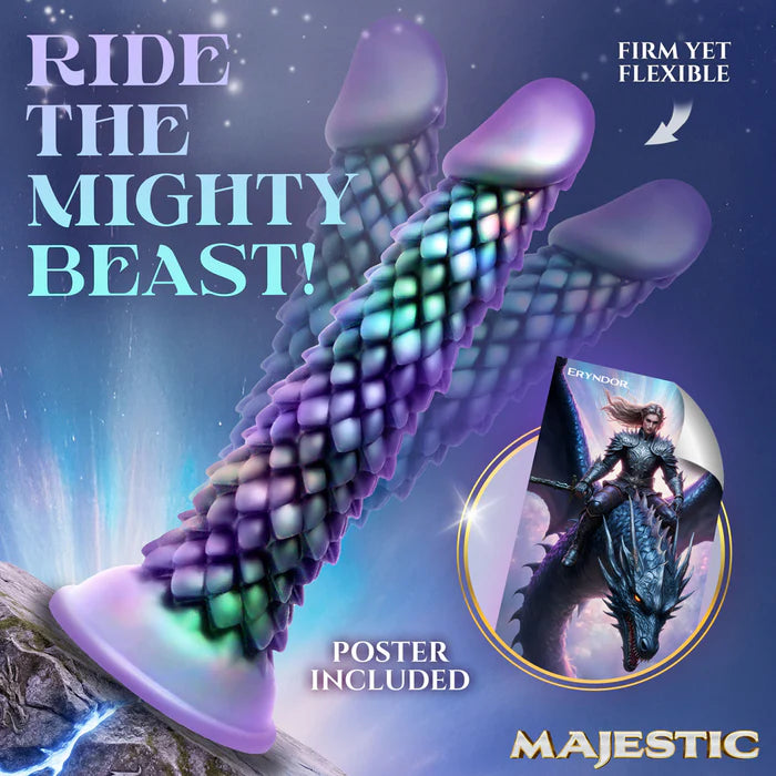 Majestic Eryndor Dragon Silicone Dildo