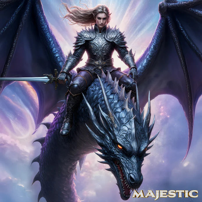Majestic Eryndor Dragon Silicone Dildo