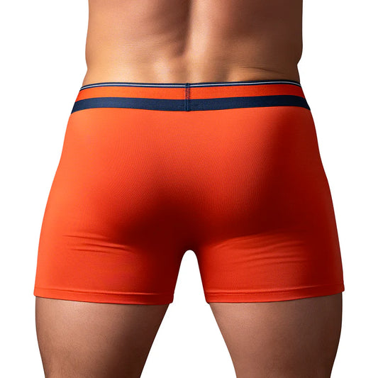 Male Power Soo Cumfy Boxer Brief Orange S Modal Underwear