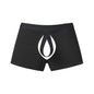 Male Power Open Ended Moon Short Black S/M