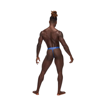 Male Power Sexagon Micro V Thong Royal S/M