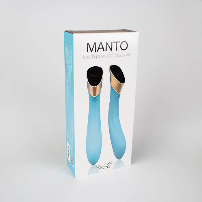 Manto Touch Panel G-Spot Vibrator Blue
