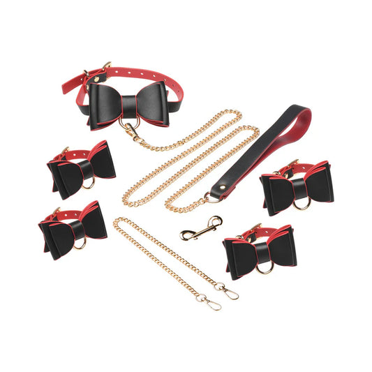 Master Series Goth Bondage Set Vegan Leather Accessories