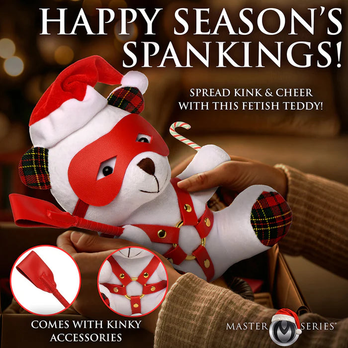 Master Series Holiday Bondage Bear White