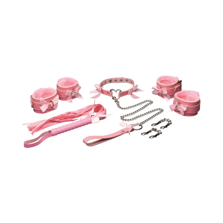 Master Series Kawaii Bondage Set Vegan Leather Pink Kit