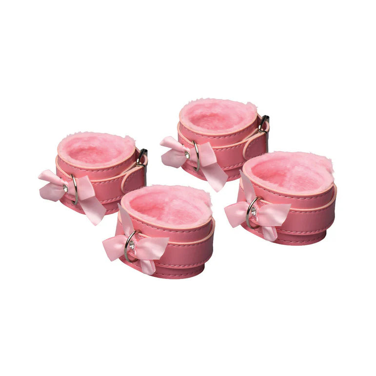 Master Series Kawaii Bondage Set Vegan Leather Pink Kit