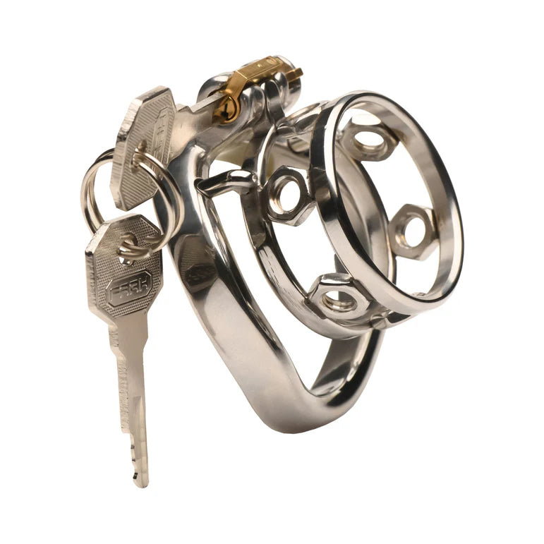 Master Series Pussy Boy Metal Chastity Cage
