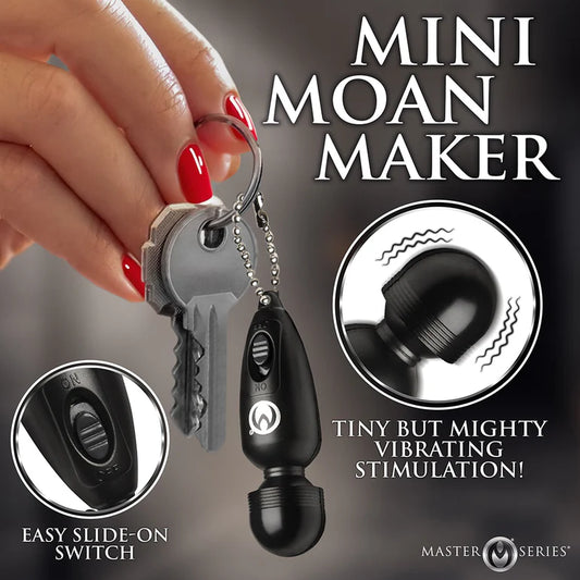 Master Series Thunderstick Mini Vibrating Wand Keychain