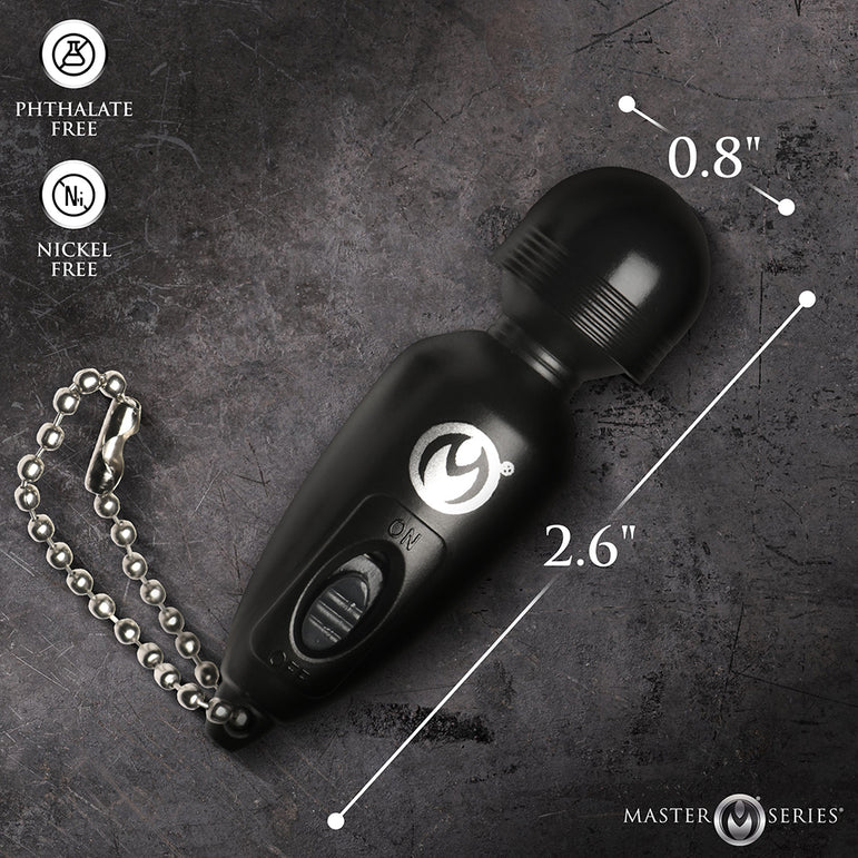 Master Series Thunderstick Mini Vibrating Wand Keychain