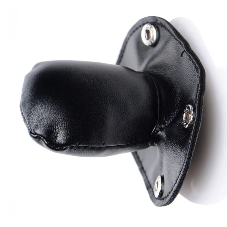 Master Series Muzzled Universal BDSM Hood with Removeable Muzzle