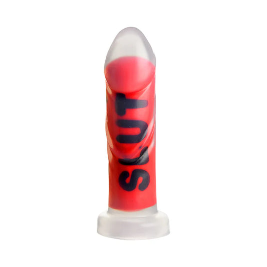 Master Series SLUT Silicone Dildo