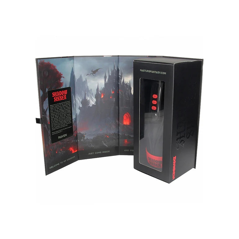 Masturs Raven Shadow Sinner Multi Function Masturbator