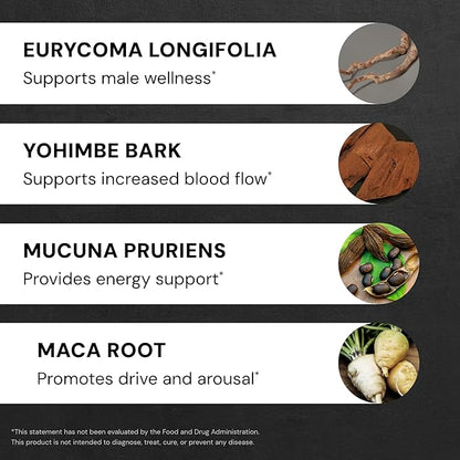 MaxStamina Maximum Sexual Stimulant 30-Capsule Bottle