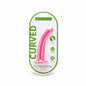 Me You Us Pink Curved Silicone Dildo 7in