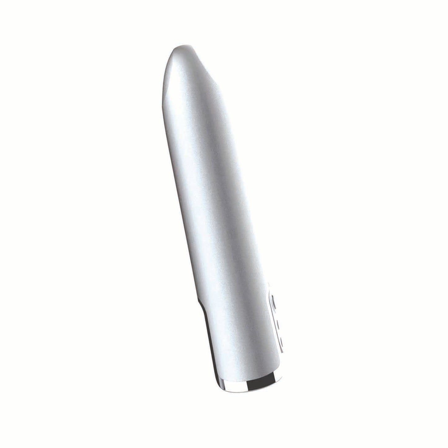 Mini’s Imperial Bullet Silver Rechargeable Compact Vibrator