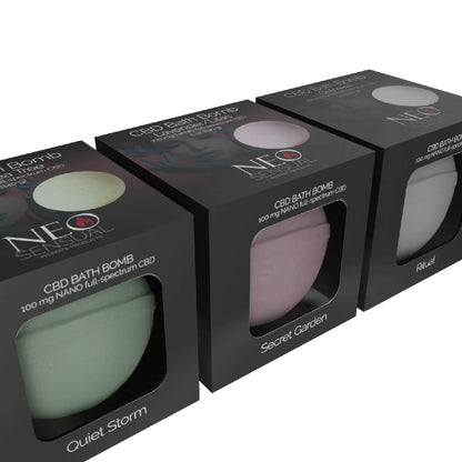 NEO Sensual CBD Bath Bomb Ritual