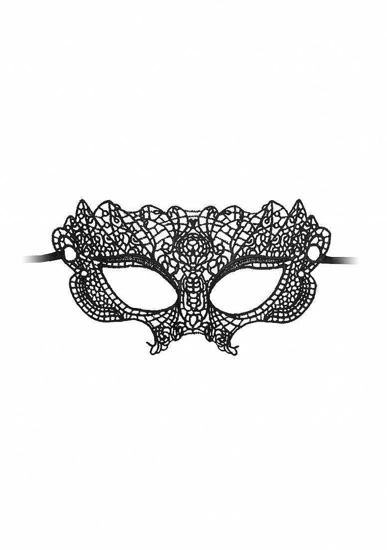 Ouch! Princess Lace Eye Mask Black