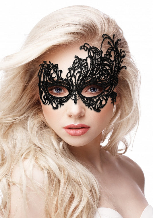 Ouch! Royal Lace Eye Mask Black