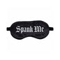 Ouch! Spank Me Printed Mask Satin Black