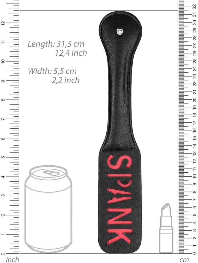 Ouch! 'Spank' Paddle Black