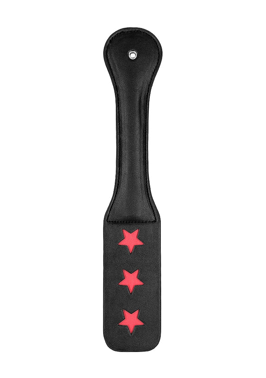 Ouch! Star Pattern Paddle Black