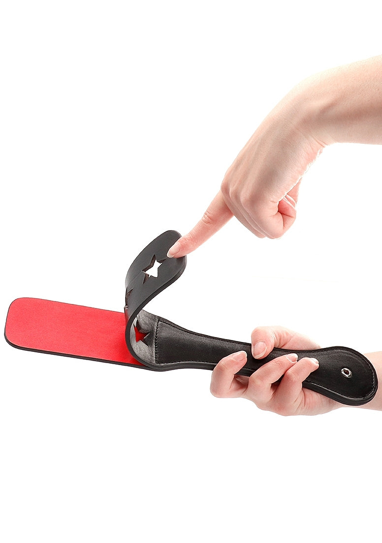 Ouch! Star Pattern Paddle Black