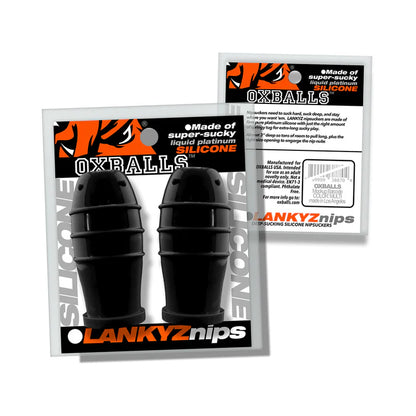 Oxballs Lankyz Silicone Nipsuckers Black