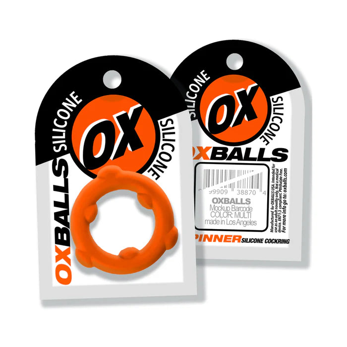 Oxballs Spinner Single Silicone Ring Orange