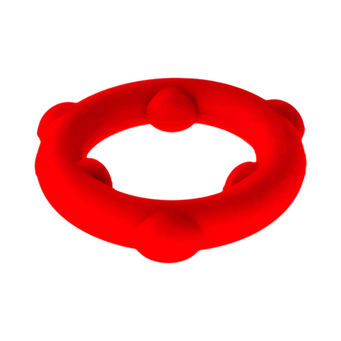 Oxballs Spinner Single Silicone Ring Red