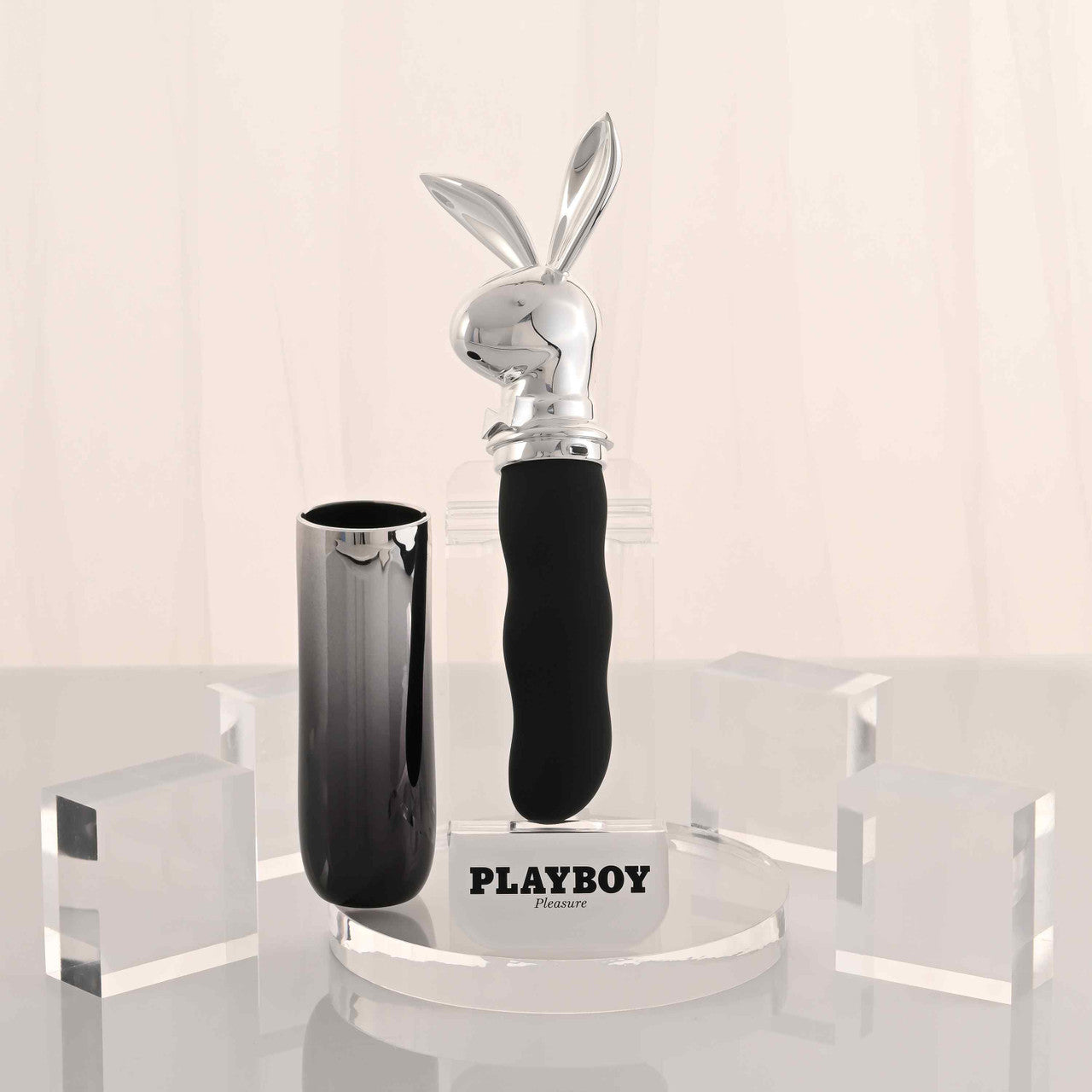 Playboy Bunny On The Go Travel Vibrator 10-Speed Waterproof