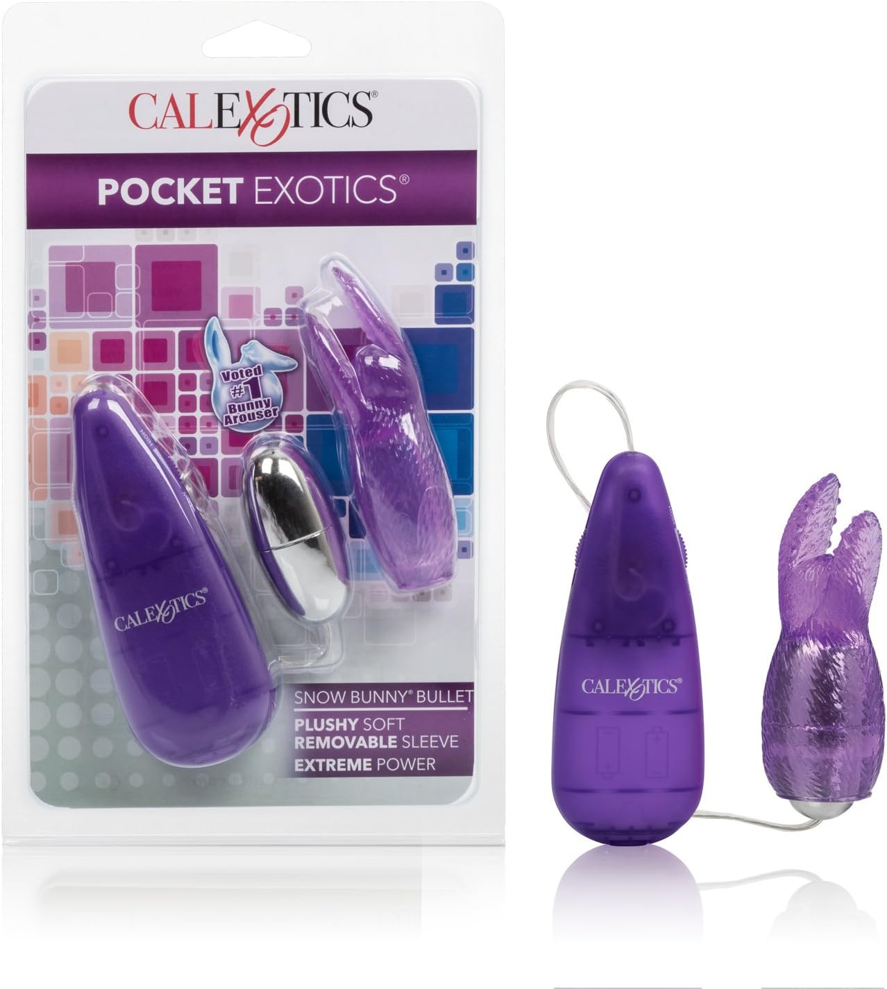 Pocket Exotics Snow Bunny Bullet - Purple