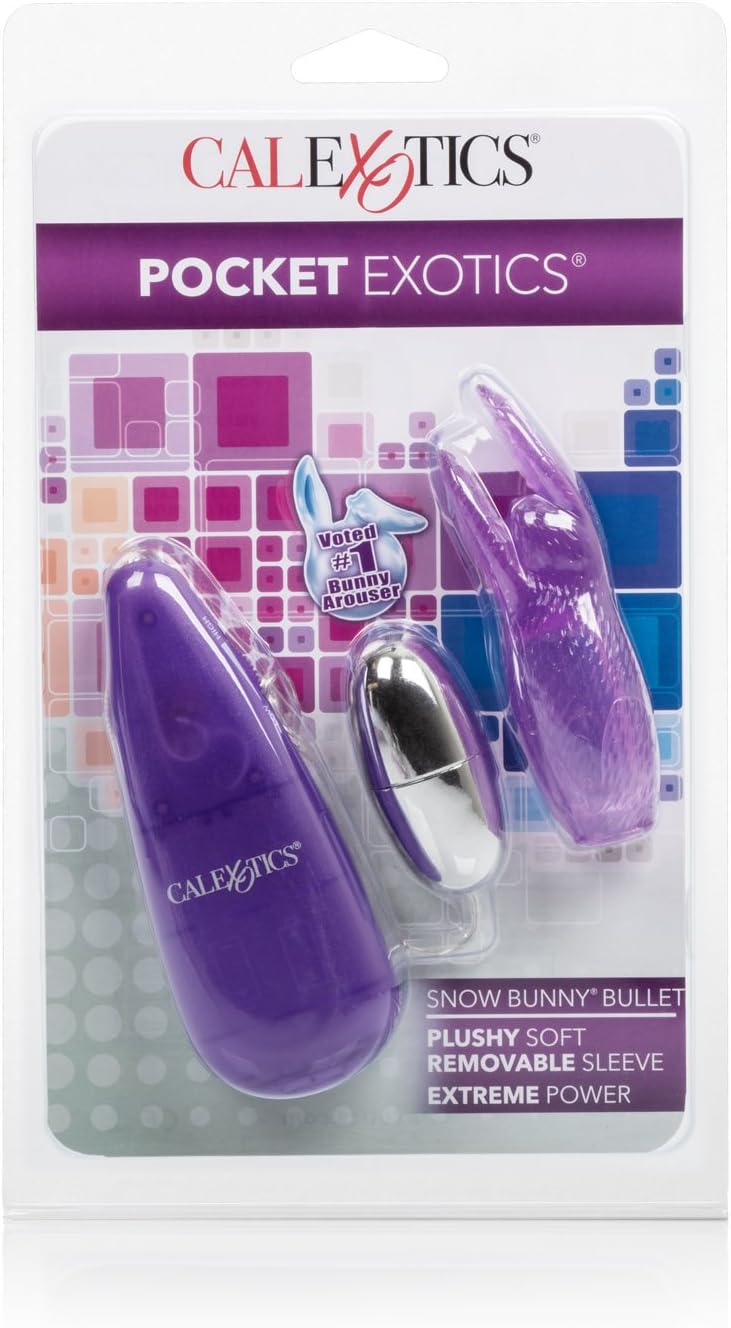 Pocket Exotics Snow Bunny Bullet - Purple