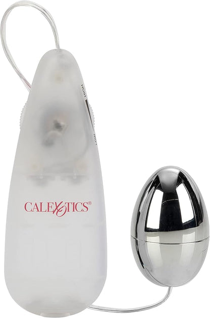 Pocket Exotics Vibrating Silver Egg