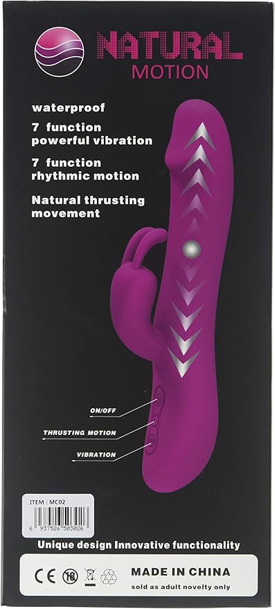 Pretty Love Natural Motion Thrusting Rabbit Vibrator