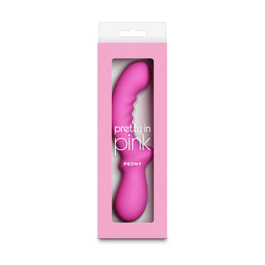 Pretty in Pink Peony Pink G-Spot Vibrator by NS Novelties