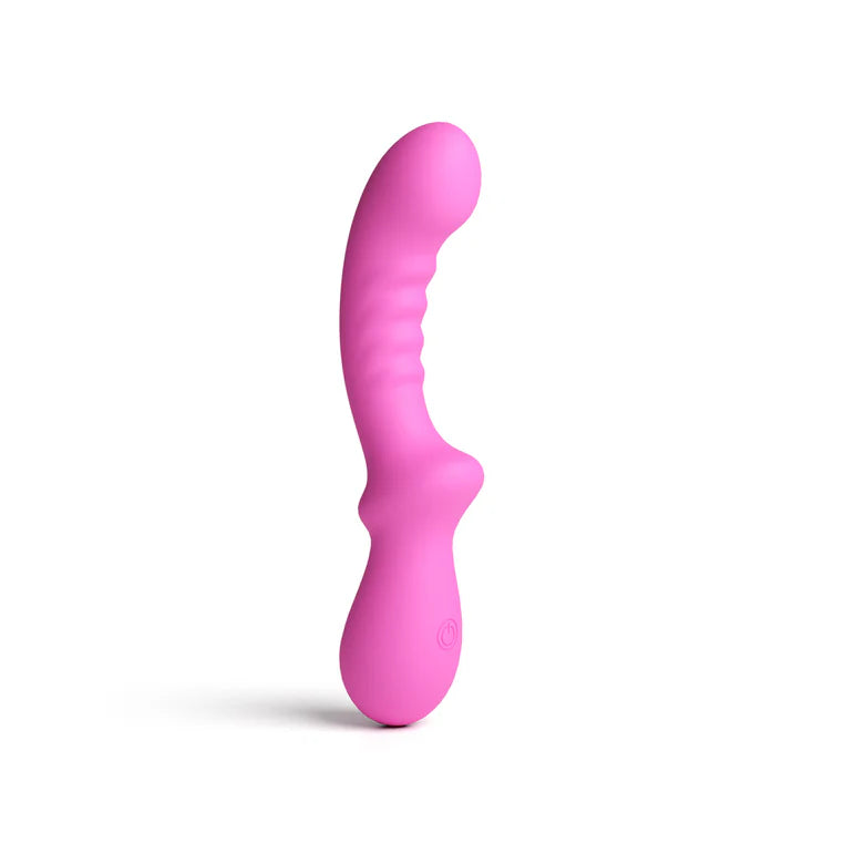 Pretty in Pink Peony Pink G-Spot Vibrator by NS Novelties