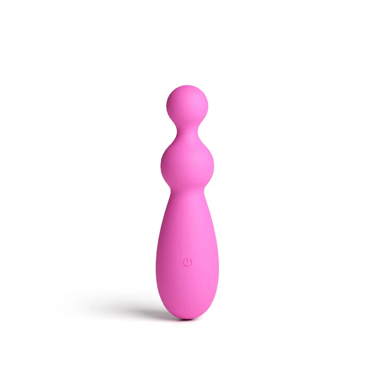 Pretty in Pink Petal Pink Beaded Vibrator by NS Novelties