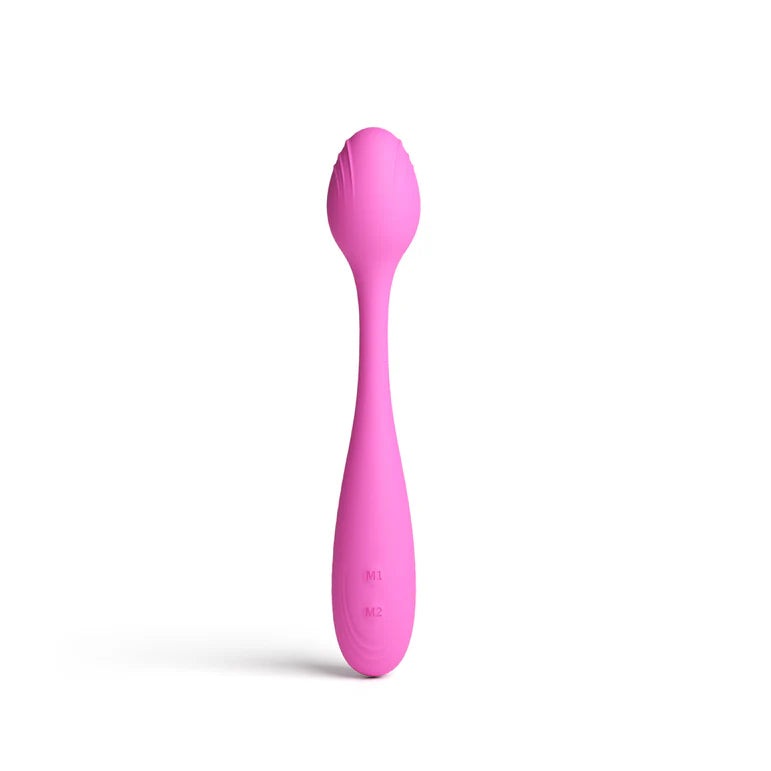 Pretty in Pink Rose Pink Dual Motor Poseable Vibrator