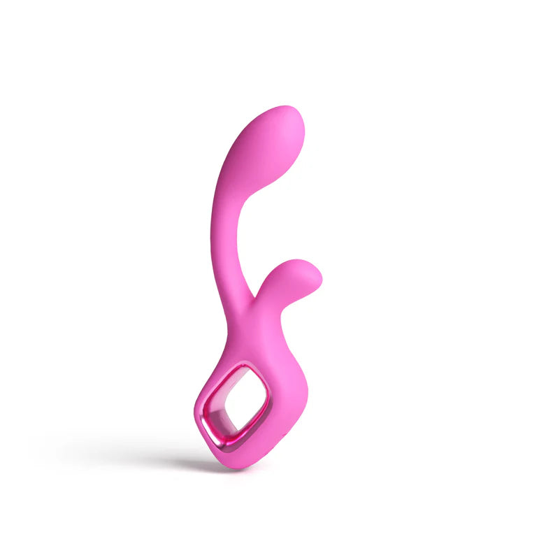 Pretty in Pink Velvet Pink G-Spot Rabbit Vibrator