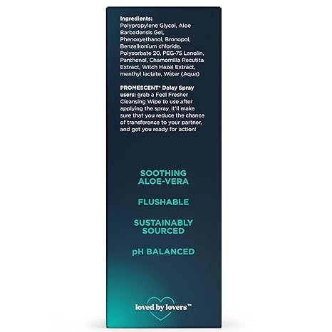 Promescent Before & After Individual Wipes 40-Pack