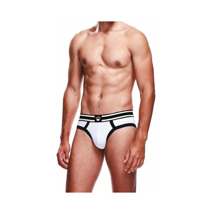 Prowler Brief White/Black L