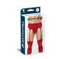 Prowler Lace Garter Set Red S