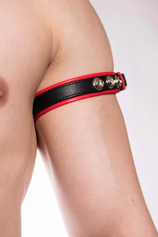 Prowler RED Bicep Band Black/Red